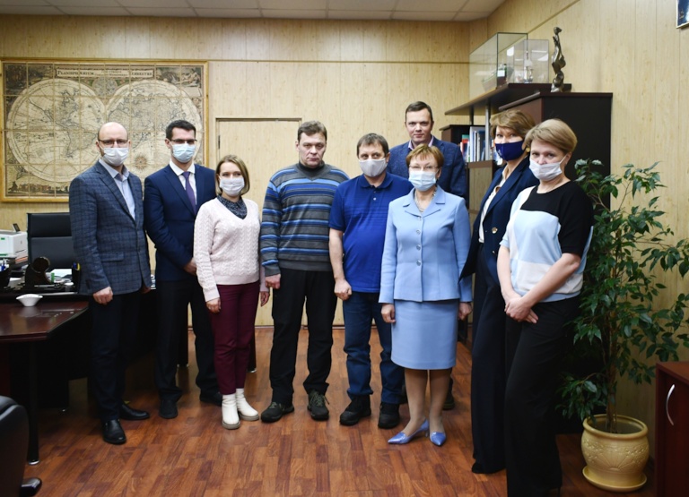 Рабочая встреча руководства МГТУ и Полярного геофизического института
