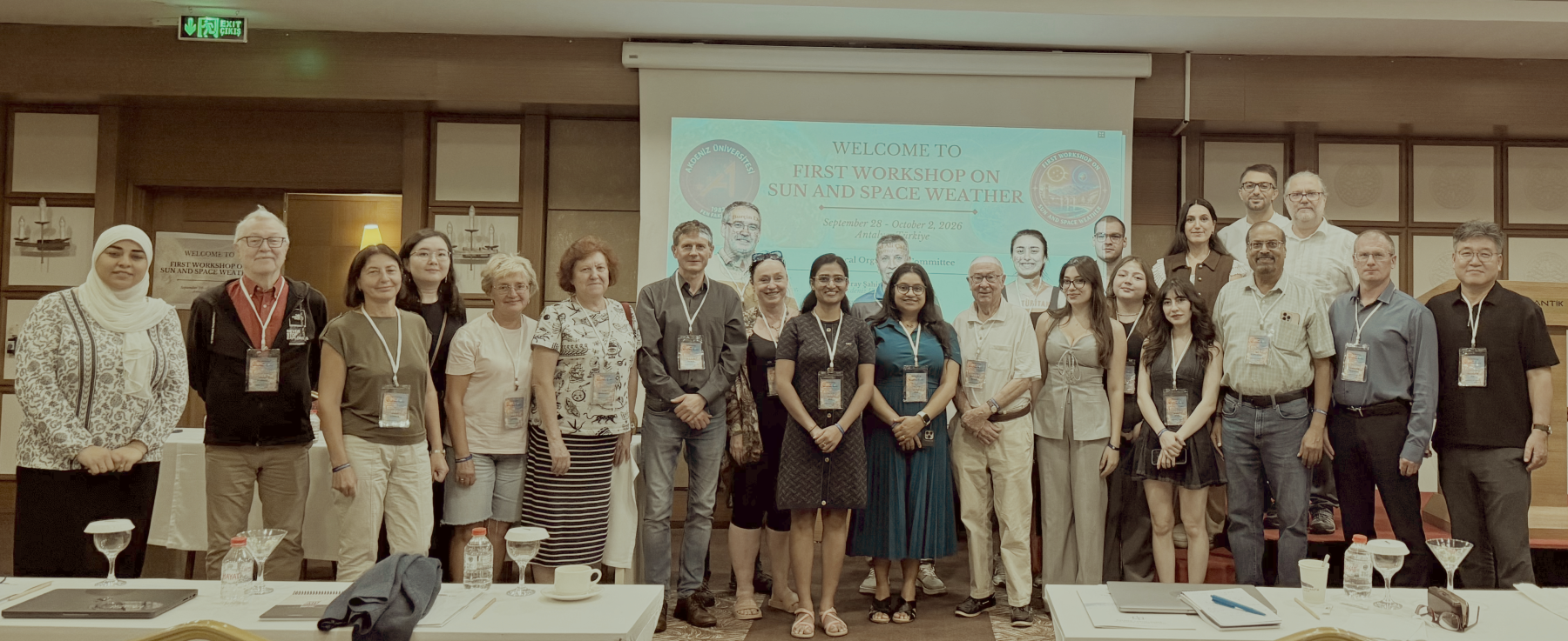 Участники “First Workshop on Sun and Space Weather” 2026