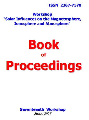Обложка журнала Solar Influences on the Magnetosphere, Ionosphere, and Atmosphere