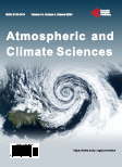 Обложка журнала Atmospheric and Climate Sciences