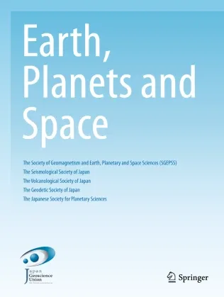 Обложка журнала Earth, Planets and Space