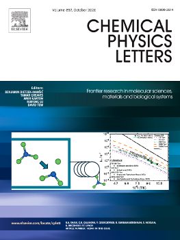 Обложка журнала Chemical Physics Letters