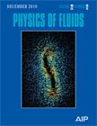 Обложка журнала Physics of Fluids