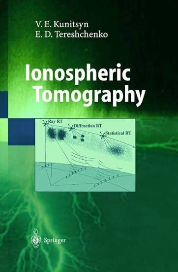 Обложка журнала Ionospheric tomography